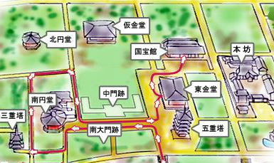 興福寺マップ